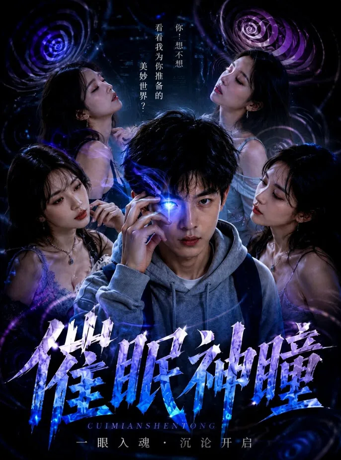 黄果短剧《催眠神瞳》竖屏封面